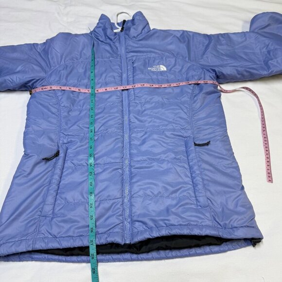 The North Face Insulated Jacket Women’s Large Sky Blue Lightweight EUC - Picture 8 of 14